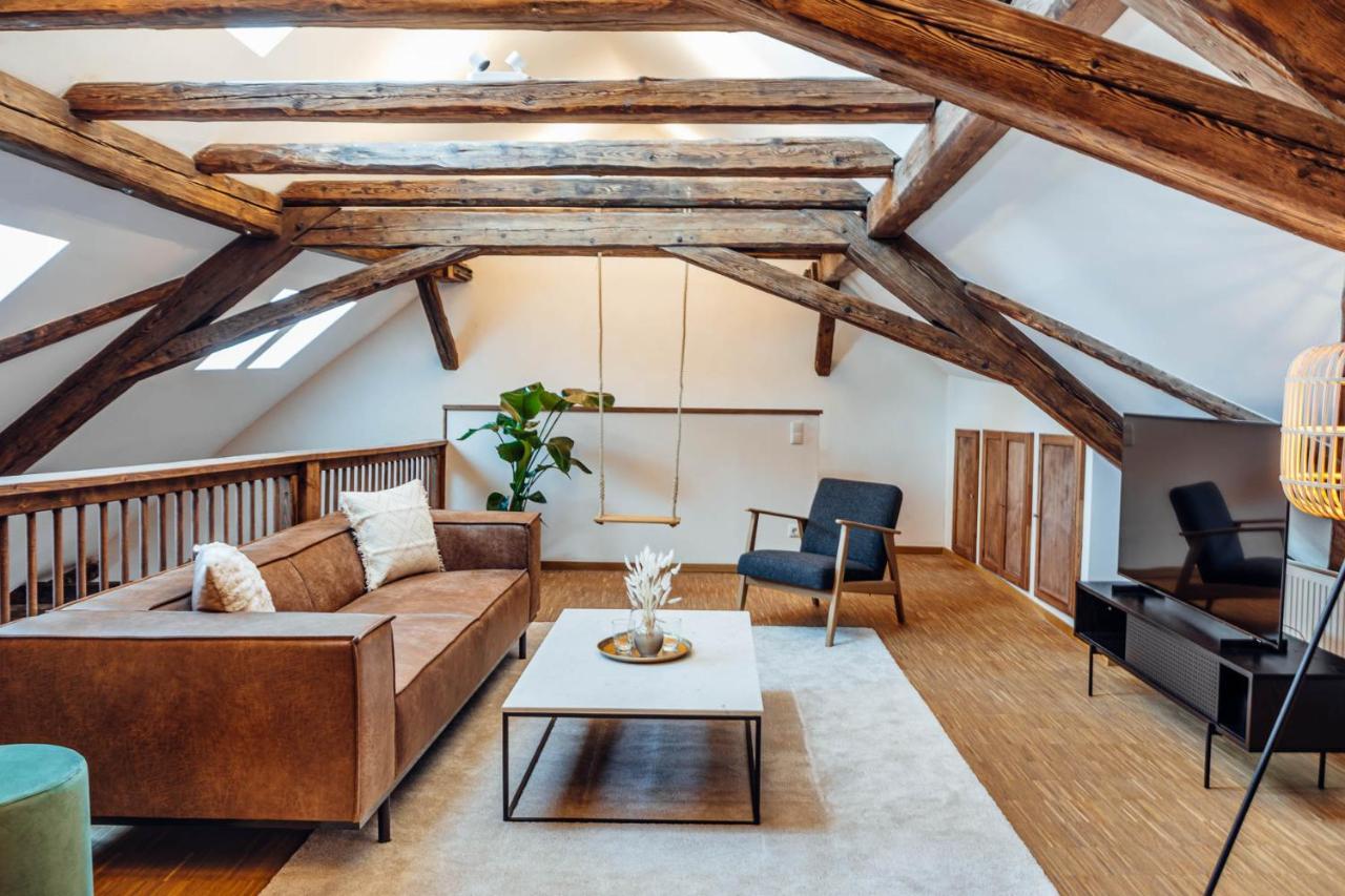Jama - Grosses Design Apartment, Innenstadt, Wlan, Familie&Gruppen Coburg Ngoại thất bức ảnh